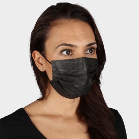 Медицинска маска SANI EVO BLACK-FMN99 - TYPE IIR - 50 бр
