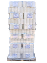 КОМПЛЕКТ 1 + 2 от диспенсър Kimberly-Clark + 2 кашона тоалетна хартия на пачка - лист по лист двупластова 100 % целулоза