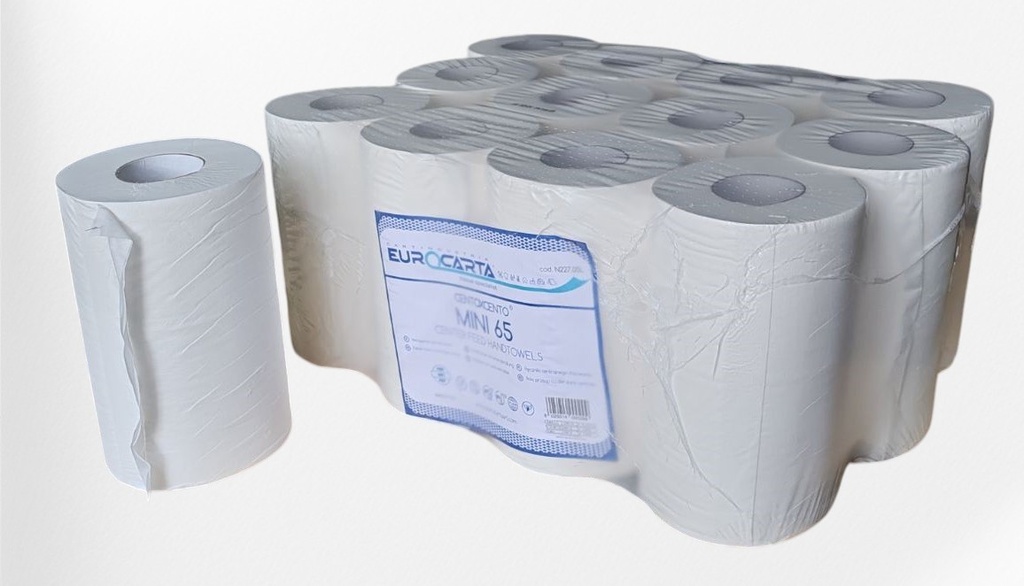 Кухненска ролка 100% целулоза, двупластова, 60 м., 500 гр., 12 бр. в опаковка,  произведено в Италия