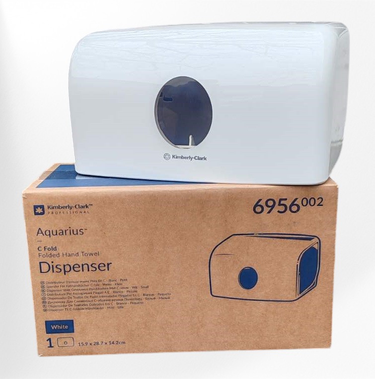 Диспенсър Aquarius™ - Kimberly-Clark  за кърпи за ръце  на пачка - универсален за V, Z и С сгъвка #6956