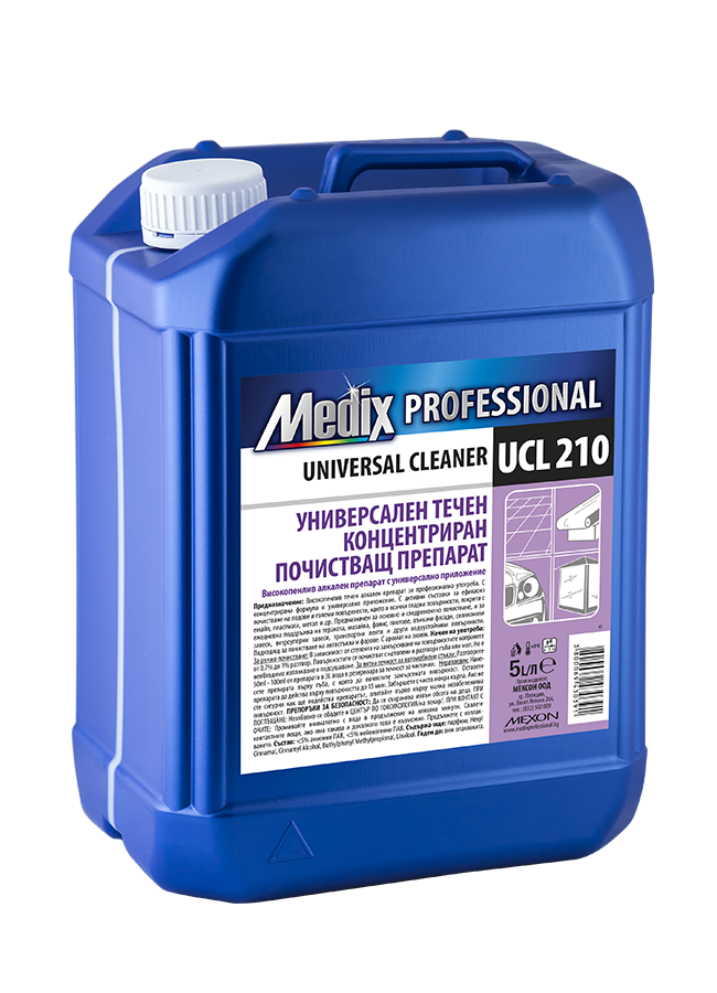 Универсален течен концентриран почистващ препарат (люляк) UNIVERSAL CLEANER UCL 210